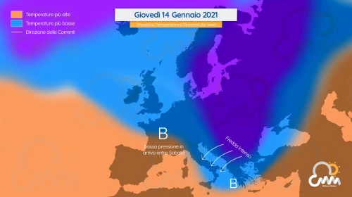 Primo freddo del 2021 alle porte: date, dettagli e dubbi sull'arrivo della neve